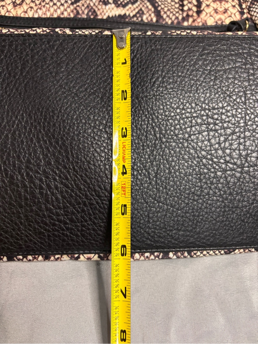 Jessica Simpson Python Snake-Print Weekender Travel Bag - Picture 12 of 12